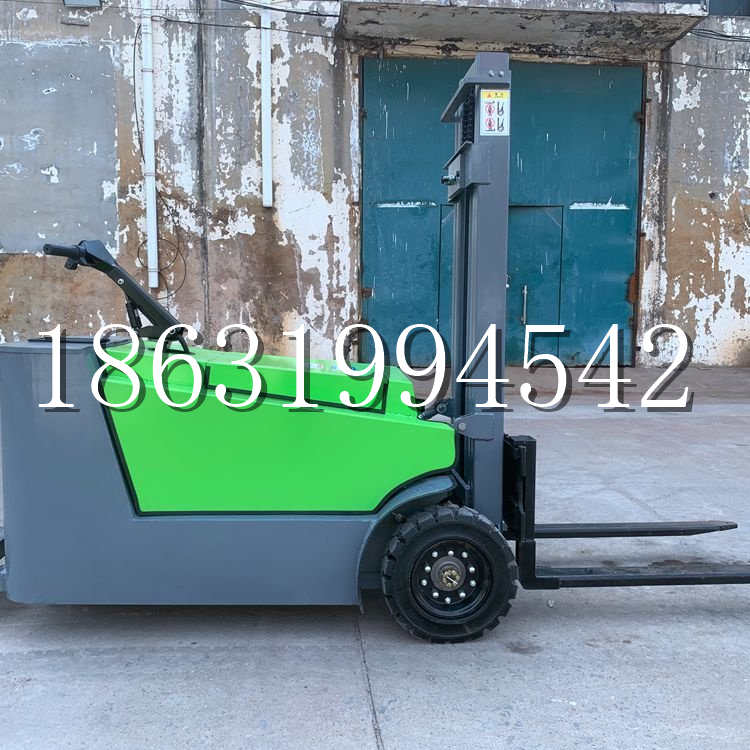 甘谷县小型电动叉车1吨2吨步行站驾式电瓶堆高充电装卸车液压升降车铲车